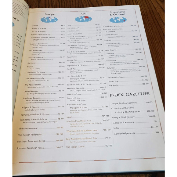 Concise World Atlas (Sixth Edition) by DK Publishing; DK - Picture 7 of 10